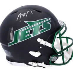 New York Jets Autographed Items | Helmets^Aaron Rodgers Autographed 2024 Riddell Alternate Speed Authentic Helmet