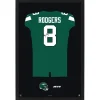 New York Jets Wall Art | Wall Art^Aaron Rodgers Home Jersey Framed Art Print