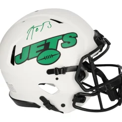 New York Jets Autographed Items^Aaron Rodgers Autographed Riddell Lunar Eclipse Speed Authentic Helmet