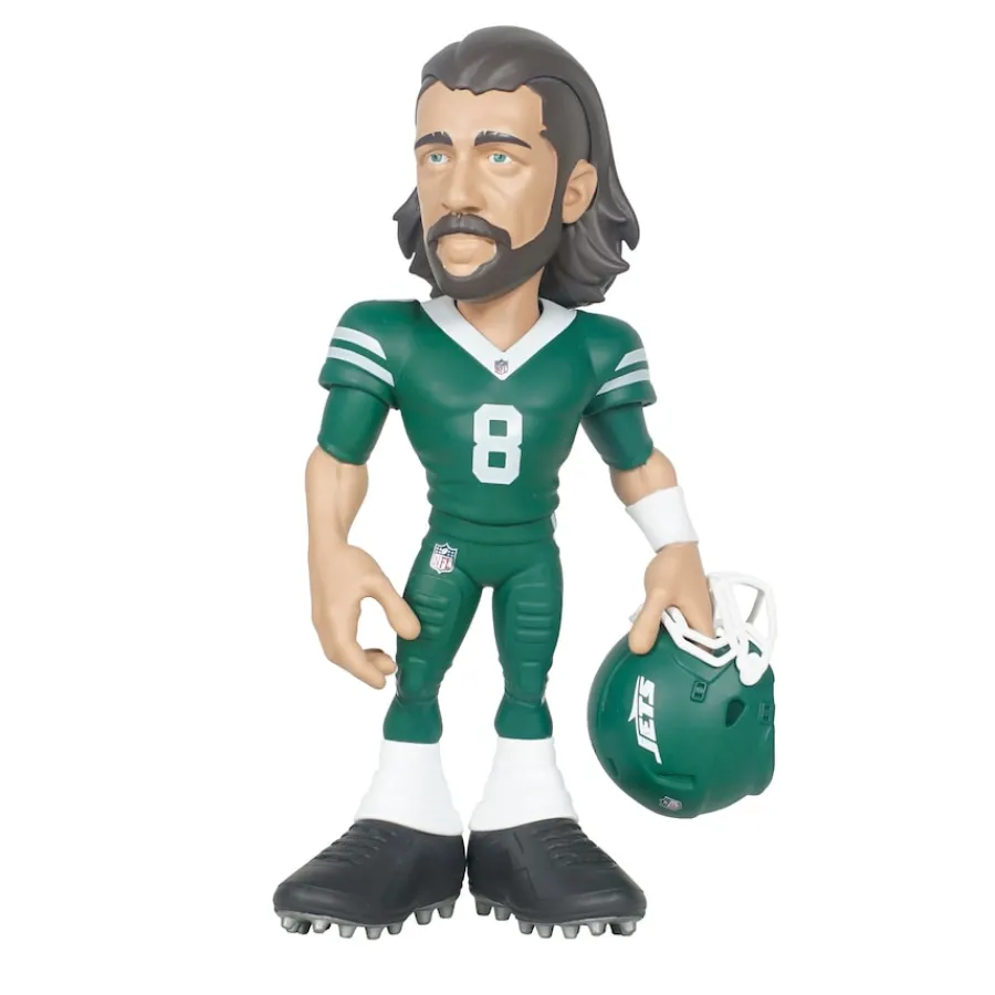 New York Jets Figurines & Globes | Toys & Outdoor Games^Aaron Rodgers Series 5 GameChanger 6" Vinyl Figurine - Look For Rare Solid Color Variants