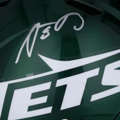 New York Jets Autographed Items | Helmets^Aaron Rodgers Autographed Riddell 2023 Alternate Speed Replica Helmet