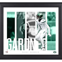 New York Jets Photos | Prints & Artwork^Ahmad Sauce Gardner Framed 15" X 17" Player Panel Collage