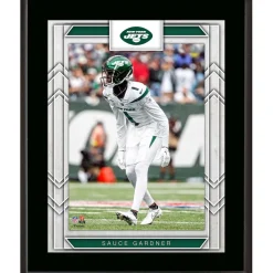 New York Jets Wall Art | Photos^Ahmad Sauce Gardner Framed 10.5" X 13" Sublimated Player Plaque
