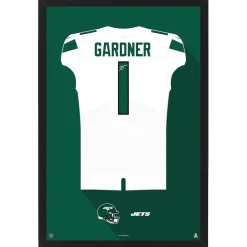 New York Jets Wall Art | Wall Art^Ahmad Sauce Gardner Away Jersey Framed Art Print