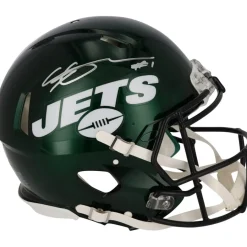 New York Jets Autographed Items^Ahmad Sauce Gardner Autographed Riddell 2023 Alternate Speed Authentic Helmet