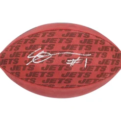 New York Jets Autographed Items | Footballs^Ahmad Sauce Gardner Autographed Duke Showcase Football