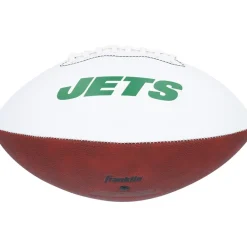 New York Jets Autographed Items | Footballs^Ahmad Sauce Gardner Autographed Franklin White Panel Football