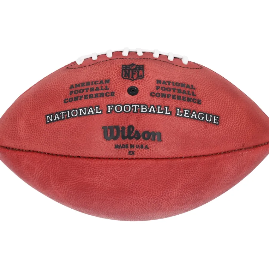 New York Jets Autographed Items | Footballs^Ahmad Sauce Gardner Autographed Wilson Duke Full Color Football With "2022 NFL DROY" Inscription