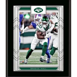 New York Jets Wall Art | Plaques^Breece Hall 10.5" X 13" Player Sublimated Plaque