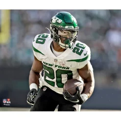 New York Jets Photos | Prints & Artwork^Breece Hall Unsigned Carries The Ball Horizontal Photograph