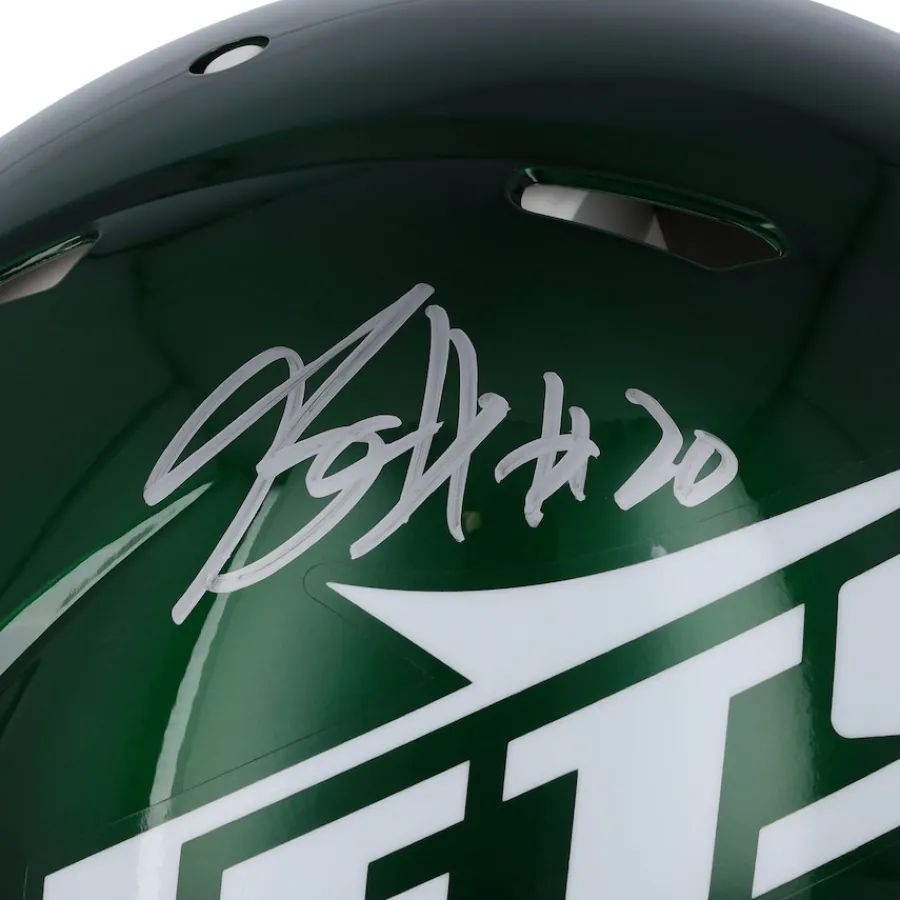 New York Jets Autographed Items | Helmets^Breece Hall Autographed 2024 Riddell Speed Authentic Helmet