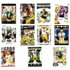 New York Jets Prints & Artwork | Trading Cards^Brett Favre Trading Cards Set