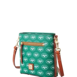 Women New York Jets Accessories | Purses^Dooney & Bourke Signature Small Zip Crossbody Purse