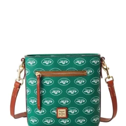 Women New York Jets Accessories | Purses^Dooney & Bourke Signature Small Zip Crossbody Purse