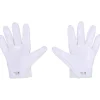 New York Jets Autographed Items^Garrett Wilson Autographed Game-Used White Adidas Gloves Vs. Atlanta Falcons On December 3, 2023