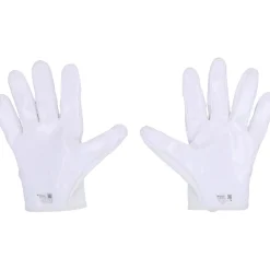 New York Jets Autographed Items^Garrett Wilson Autographed Game-Used White Adidas Gloves Vs. Atlanta Falcons On December 3, 2023