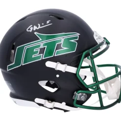 New York Jets Autographed Items | Helmets^Garrett Wilson Autographed 2024 Alternate Riddell Speed Authentic Helmet