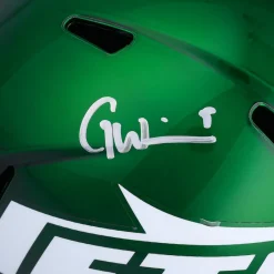 New York Jets Autographed Items | Helmets^Garrett Wilson Autographed 2024 Riddell Speed Replica Helmet