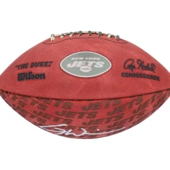 New York Jets Autographed Items | Footballs^Garrett Wilson Autographed Duke Showcase Football