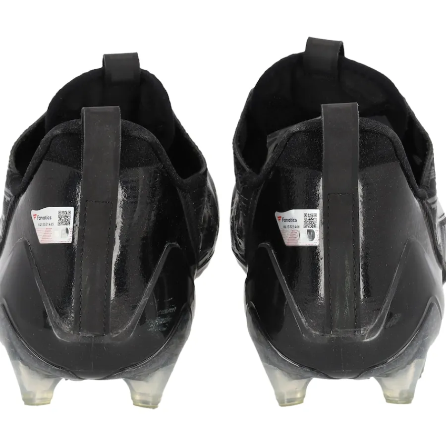 New York Jets Autographed Items | Cleats & Shoes^Garrett Wilson Autographed Game-Used Black Adidas Cleats From The 2023 NFL Season