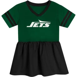 Kids New York Jets Dresses & Skirts^Girls Toddler Green Stadium Lights Fashion Jersey Dress
