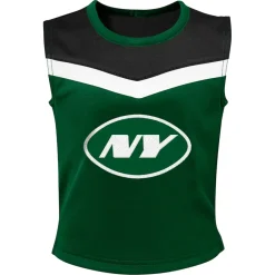 Kids New York Jets Dresses & Skirts^Girls Youth Green Spirit Two-Piece Cheerleader Set