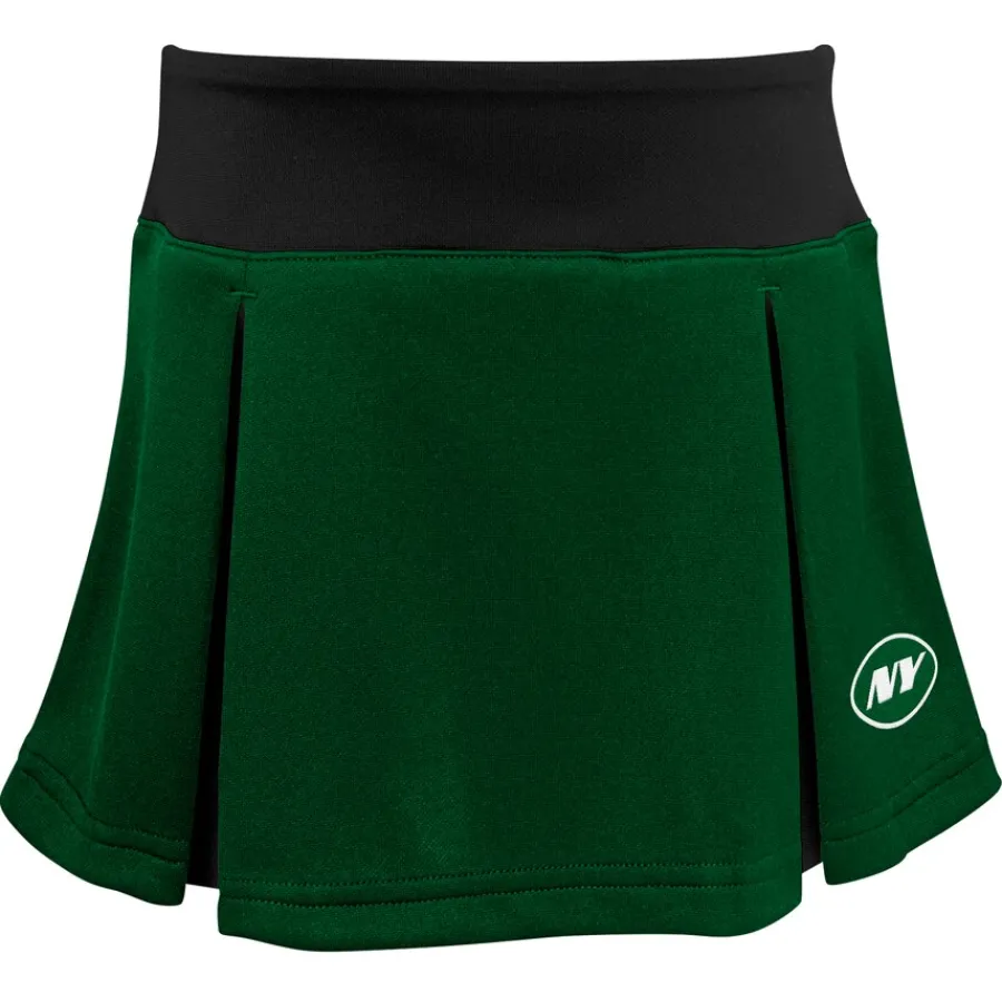 Kids New York Jets Dresses & Skirts^Girls Youth Green Spirit Two-Piece Cheerleader Set