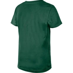 Kids New York Jets T-Shirts | Kids^Girls Youth New Era Green Flip Sequin V-Neck T-Shirt