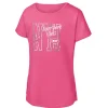 Kids New York Jets T-Shirts | Kids^Girls Youth Pink Signal Caller Dolman T-Shirt
