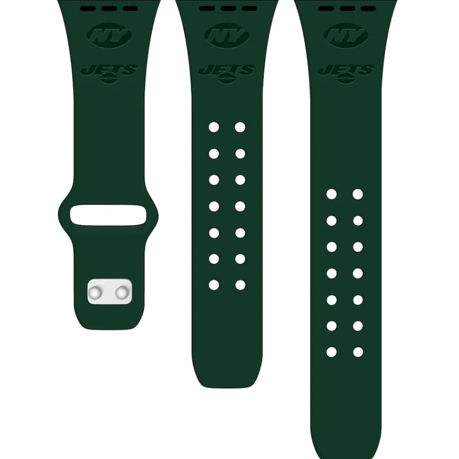 New York Jets Accessories | Accessories^Green Debossed Silicone Apple Watch Band