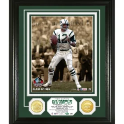New York Jets Plaques | Prints & Artwork^Highland Mint Joe Namath Hall Of Fame Induction Photomint