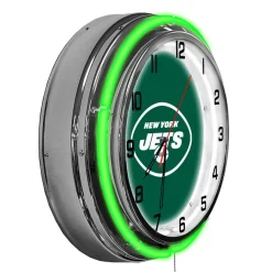 New York Jets Clocks^Imperial 18'' Neon Clock