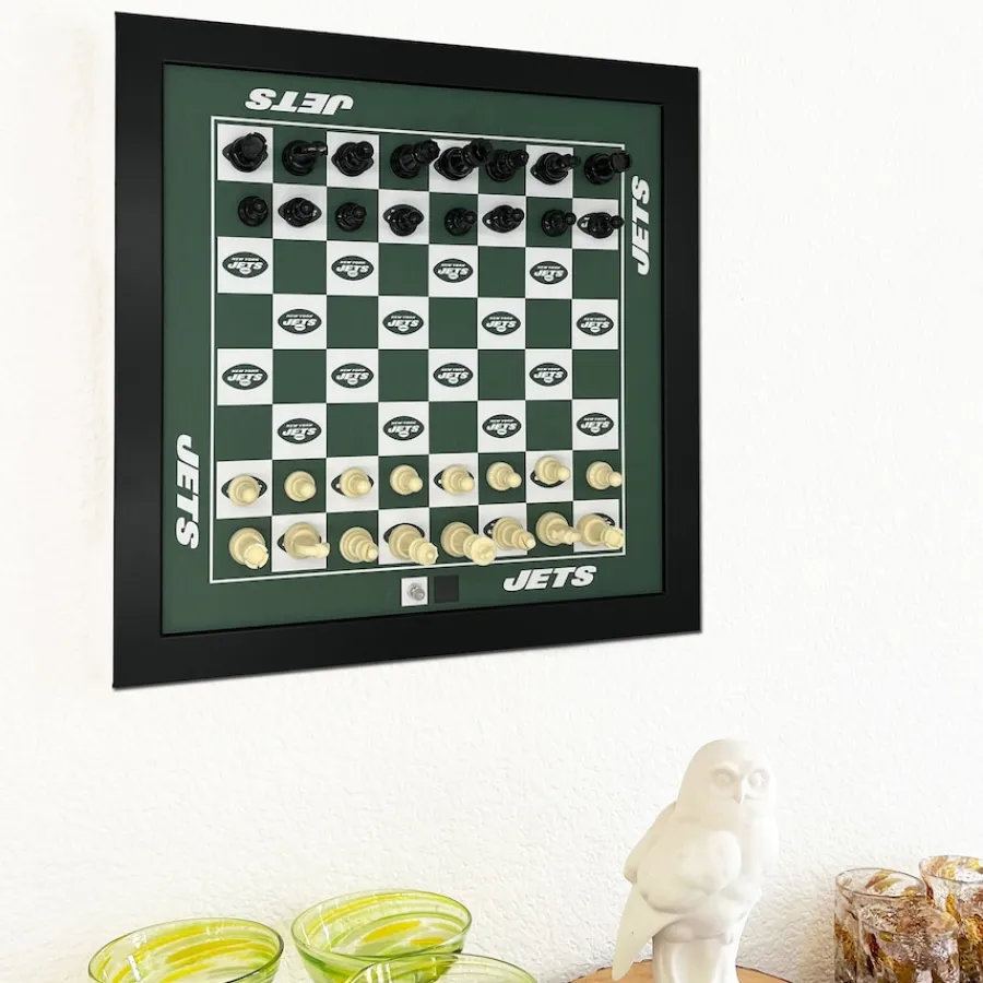 New York Jets Game Room^Imperial 18" X 18" Magnetic Chess Set