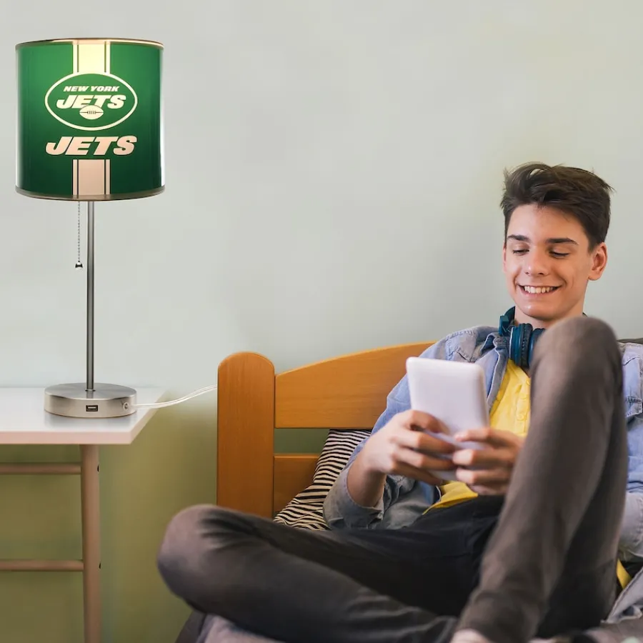 New York Jets Lighting^Imperial Chrome Desk Lamp