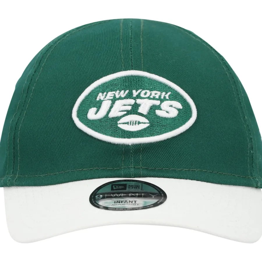 Kids New York Jets Hats | Kids^Infant New Era Green/White My 1st 9TWENTY Adjustable Hat