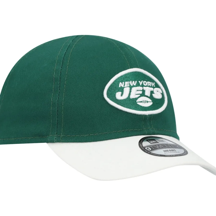 Kids New York Jets Hats | Kids^Infant New Era Green/White My 1st 9TWENTY Adjustable Hat