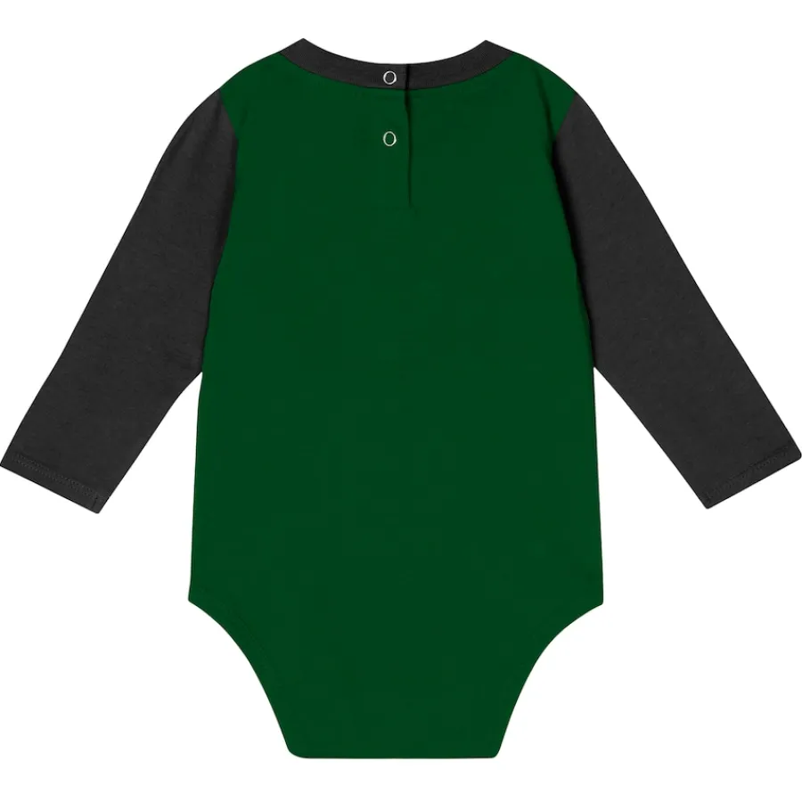 Kids New York Jets Rompers | Shorts & Pants^Infant Double Up Long Sleeve Bodysuit And Pants Set