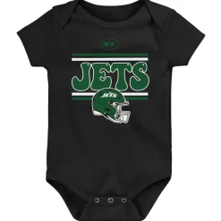 Kids New York Jets Rompers^Infant Play Day Three-Pack Bodysuit Set