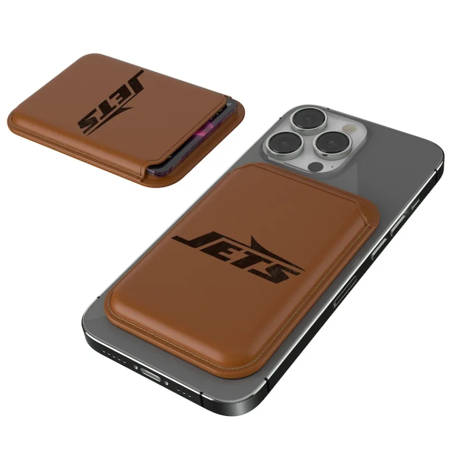 New York Jets Checkbooks-Wallets^Keyscaper Magnetic Credit Card Wallet