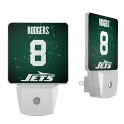 New York Jets Lighting^Keyscaper Aaron Rodgers Nightlight 2-Pack