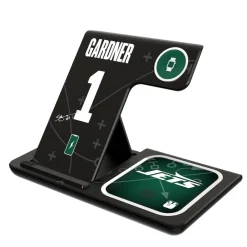 New York Jets Phone Cases | Electronics^Keyscaper Ahmad Sauce Gardner Ready 3-in-1 Charging Station