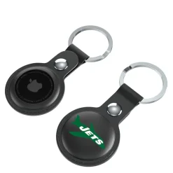 New York Jets Electronics | Electronics^Keyscaper Black Two-Pack AirTag Holders