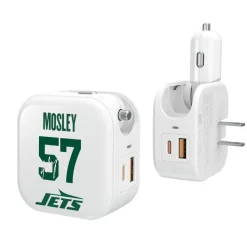 New York Jets Phone Cases | Electronics^Keyscaper C.J. Mosley Ready 2-in-1 USB Charger