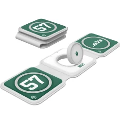 New York Jets Phone Cases | Electronics^Keyscaper C.J. Mosley 3-in-1 Foldable Charger