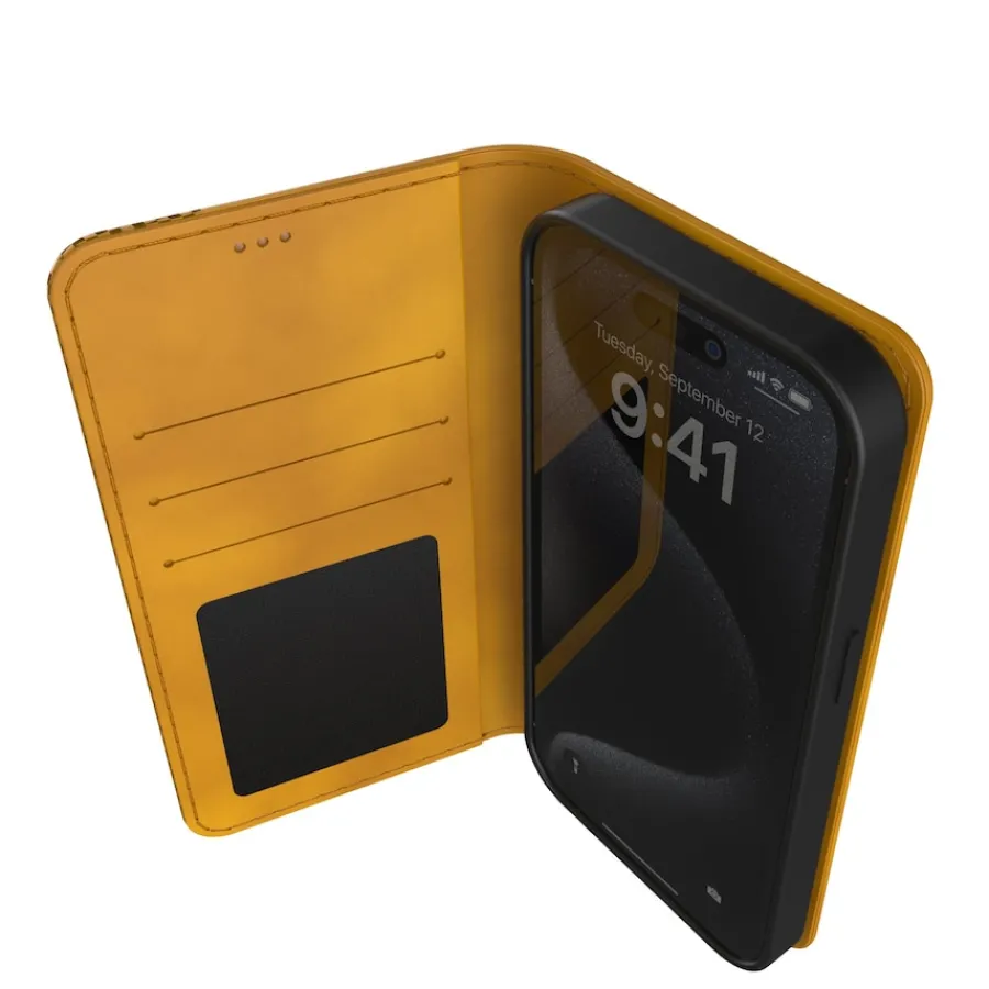 New York Jets Phone Cases | Electronics^Keyscaper Garrett Wilson Brown Folio IPhone Case