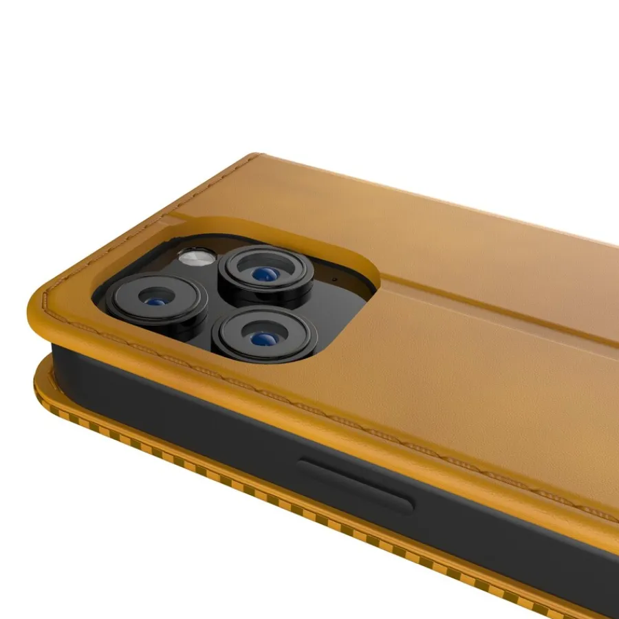 New York Jets Phone Cases | Electronics^Keyscaper Garrett Wilson Brown Folio IPhone Case