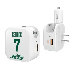 New York Jets Phone Cases | Electronics^Keyscaper Haason Reddick Ready 2-in-1 USB Charger