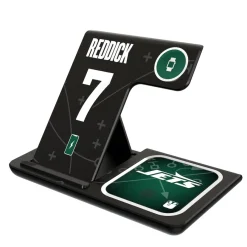 New York Jets Phone Cases | Electronics^Keyscaper Haason Reddick Ready 3-in-1 Charging Station