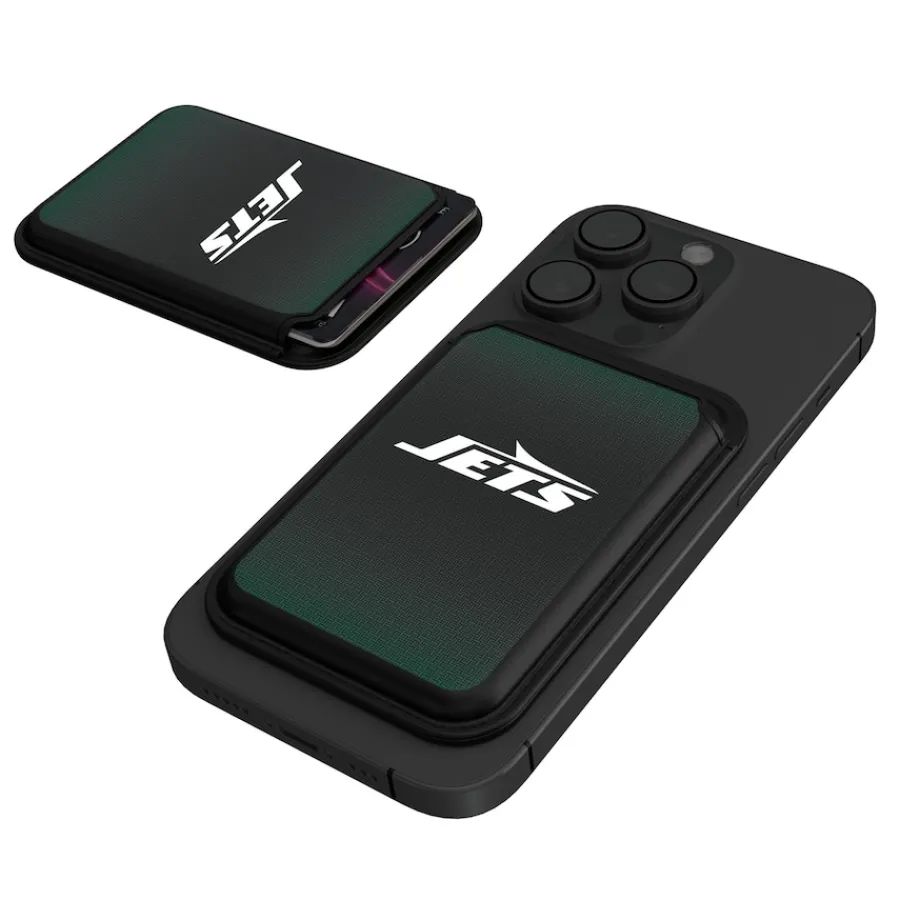 New York Jets Checkbooks-Wallets^Keyscaper Magnetic Credit Card Wallet