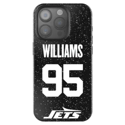 New York Jets Phone Cases^Keyscaper Quinnen Williams Black Bling IPhone Case